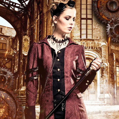 Profetie inval acuut Steampunk kleding | Victoriaanse stijl kleding | Large