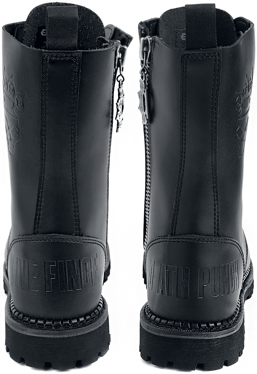 Five Finger Death Punch Boot - EMP Signature Collection - EU37 - Größe EU37 - schwarz  - EMP exklusives Merchandise!