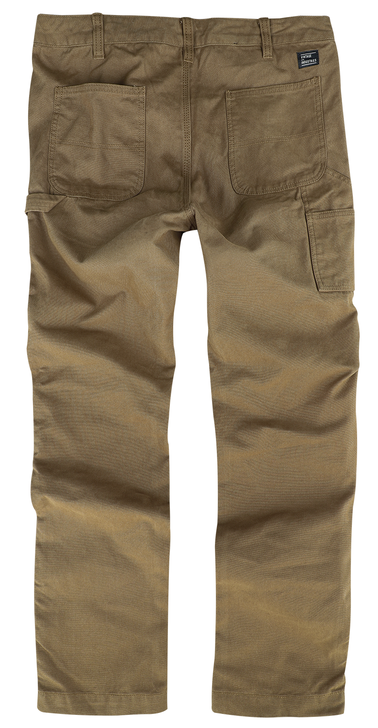 Vintage Industries Stoffhose - Cooper Pants - W32L32 bis W38L32 - für Männer - Größe W36L32 - beige