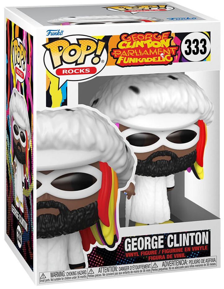 George Clinton George Clinton Rocks! Vinyl Figur 333 Funko Pop! multicolor