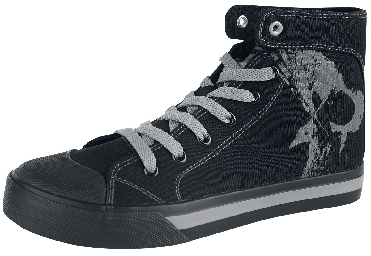 Black Premium by EMP Sneaker high - Walk The Line - EU37 bis EU45 - Größe EU37 - schwarz