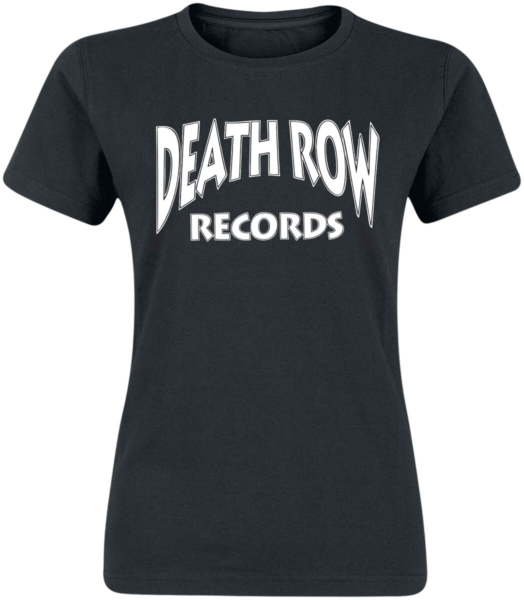 Death Row Records Classic Logo T-Shirt schwarz in M