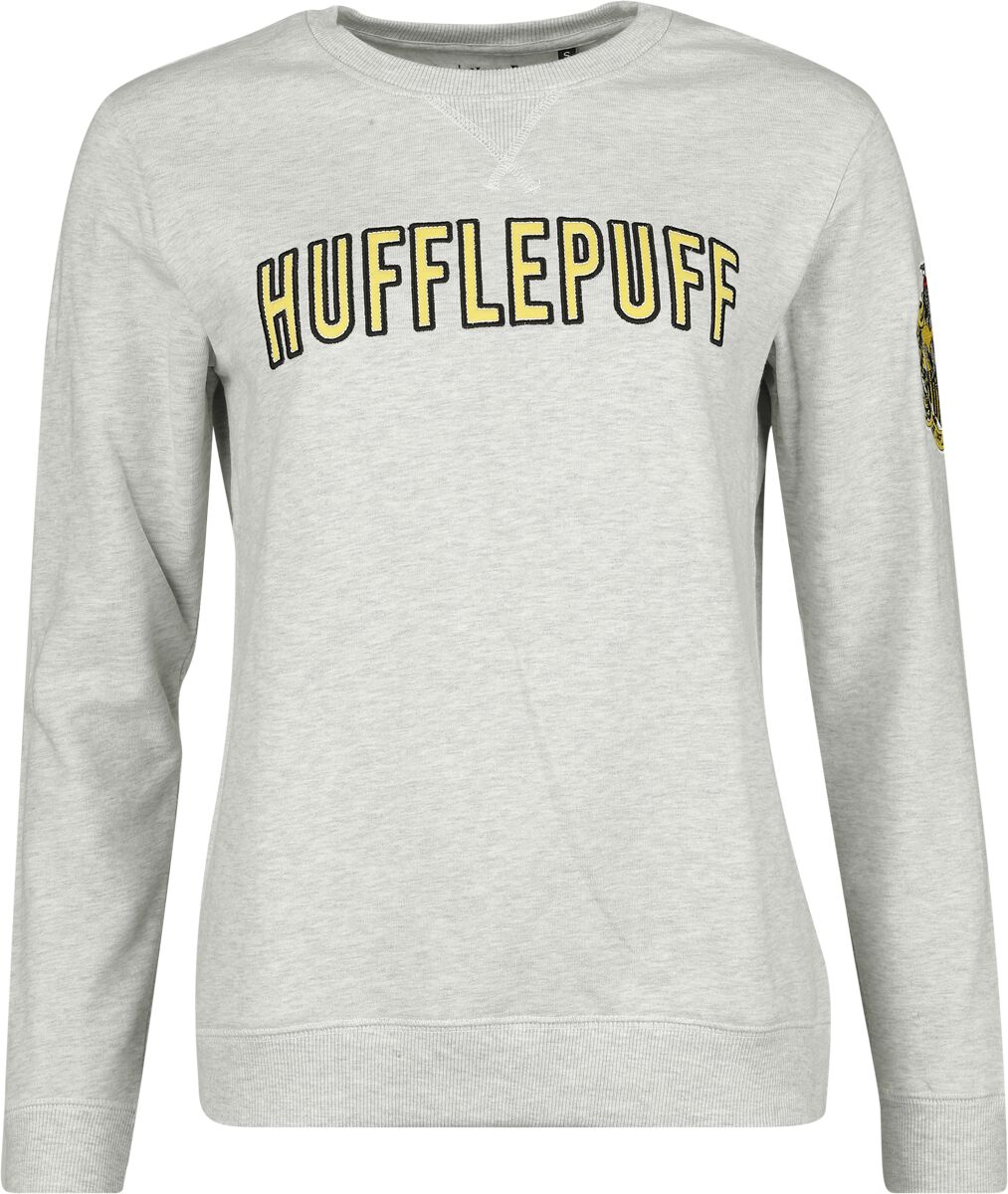 Image of Felpa di Harry Potter - Hufflepuff - S a XXL - Donna - grigio