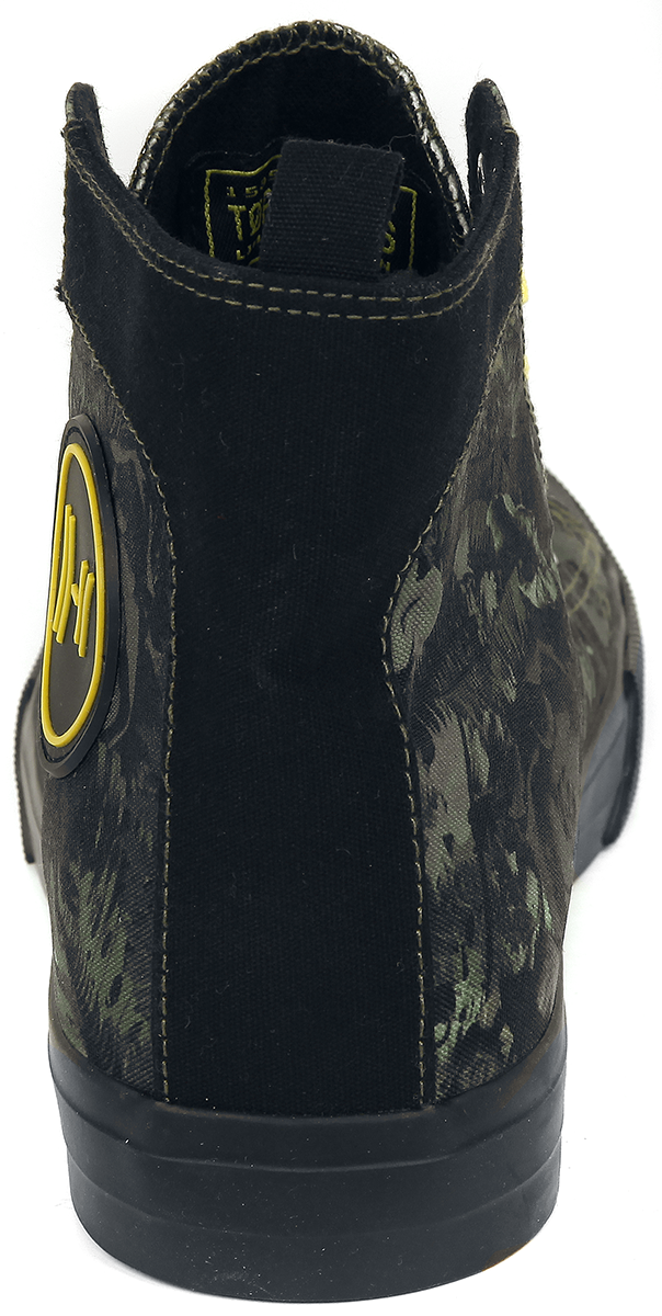 Twenty One Pilots - Camouflage/Flecktarn Sneaker high - TOP Canvas Limited Edition - EU39 bis EU44 - Größe EU40 - multicolor  - EMP exklusives