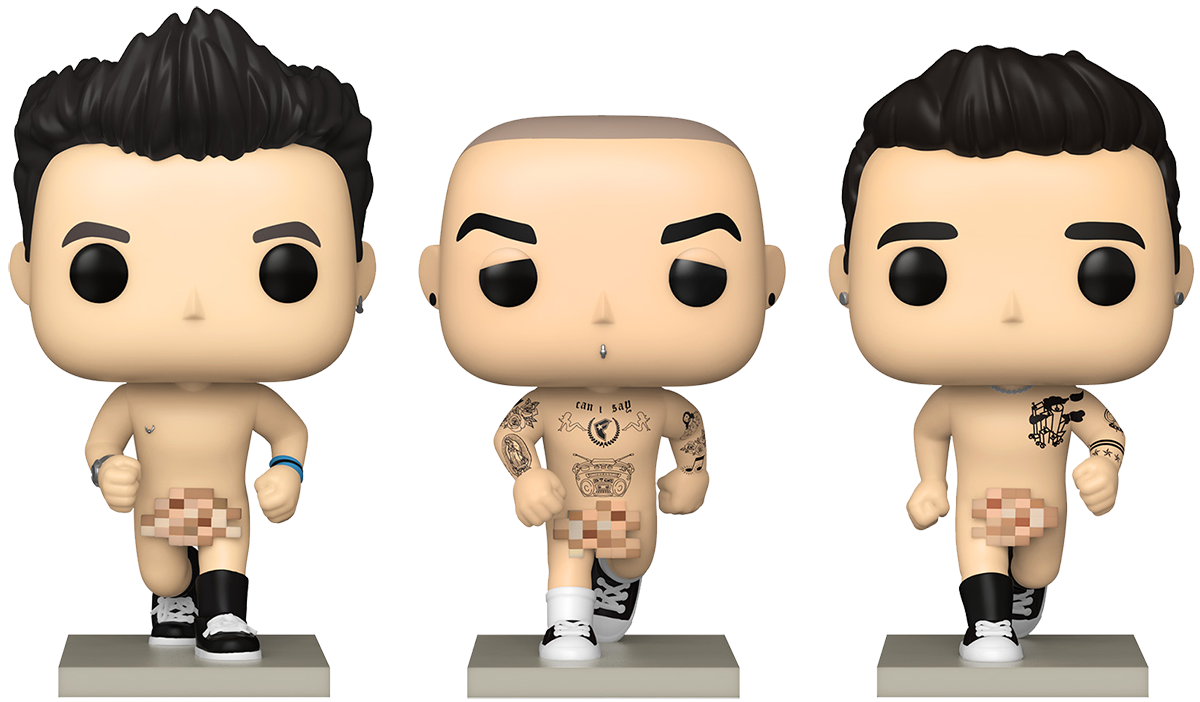 Blink-182 - Travis Barker, Tom DeLonge, Mark Hoppus Rocks Vinyl Figur - Funko Pop! Figur - Funko Shop Deutschland - Lizenziertes Merchandise!