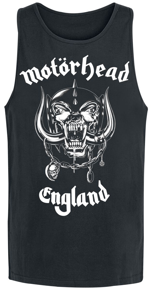 Image of Canotta di Motörhead - England - S a XXL - Uomo - nero