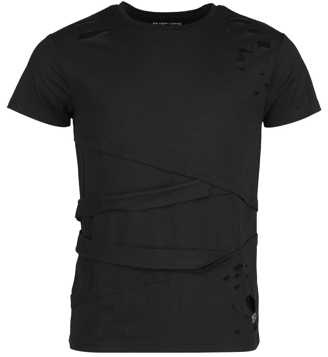 Gothicana by EMP - Gothic T-Shirt - Gothicana X The Crow T-Shirt - S bis XXL - für Männer - Größe XL - schwarz