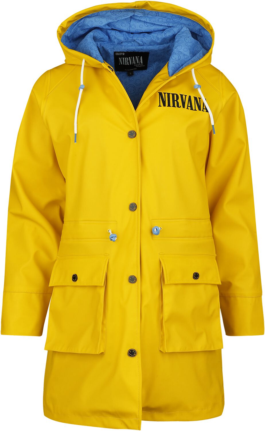 Nirvana EMP Signature Collection Regenmantel gelb in XXL