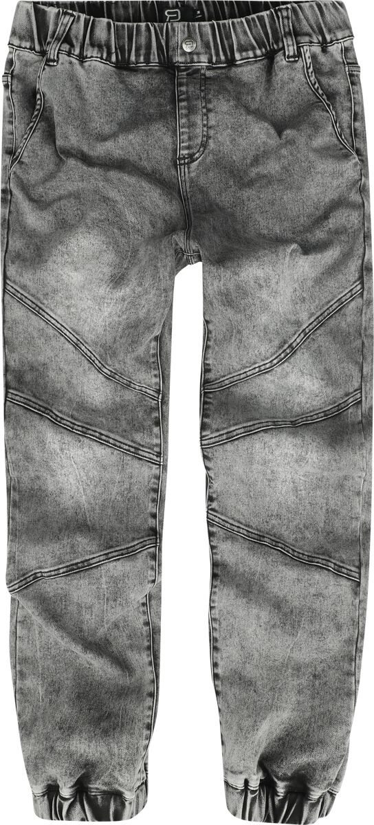 Jeans für Männer  dunkelgrau Jog Denim Pants With Heavy Washing von RED by EMP