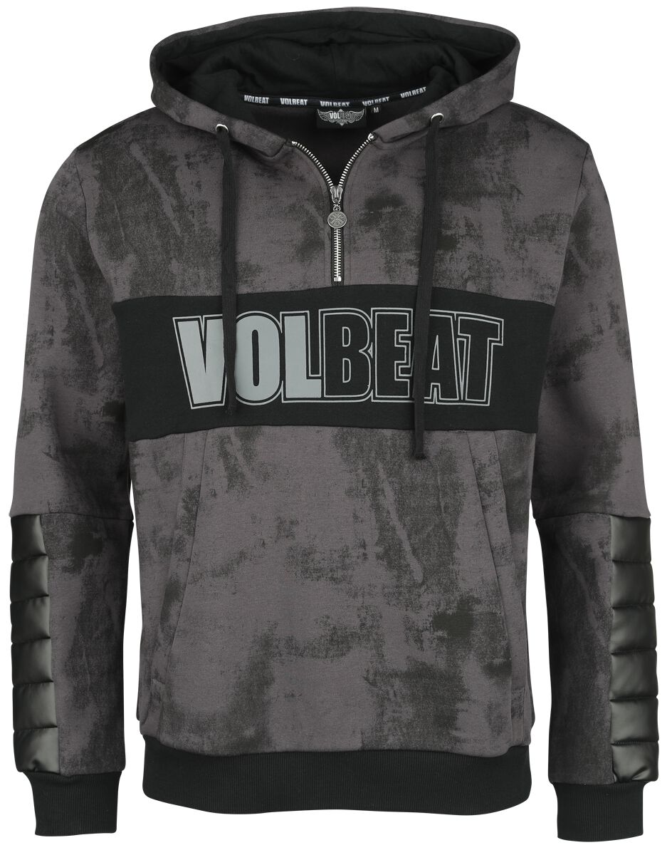 Volbeat EMP Signature Collection Kapuzenpullover dunkelgrau schwarz in M