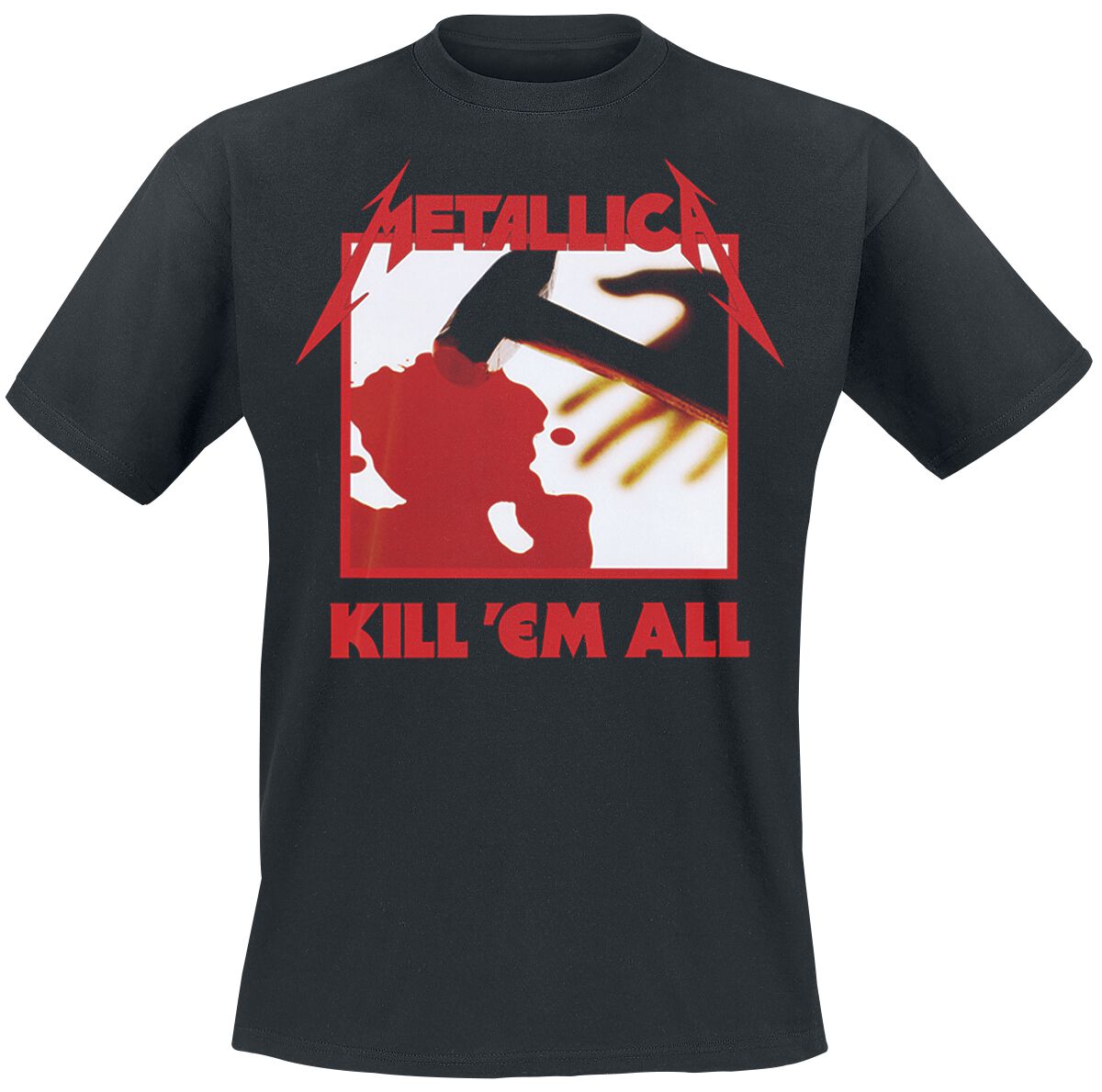 Metallica T-Shirt - Kill `Em All - S bis 4XL - für Männer - Größe 4XL - schwarz  - Lizenziertes Merchandise!