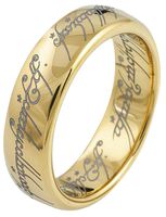 Harry Potter Goldener Schnatz Ring, 925er Sterling Silber, EMP