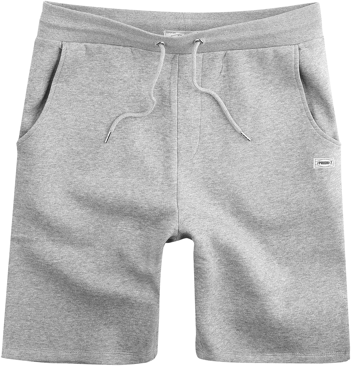 Produkt - Basic Sweat Shorts - Short - hellgrau meliert