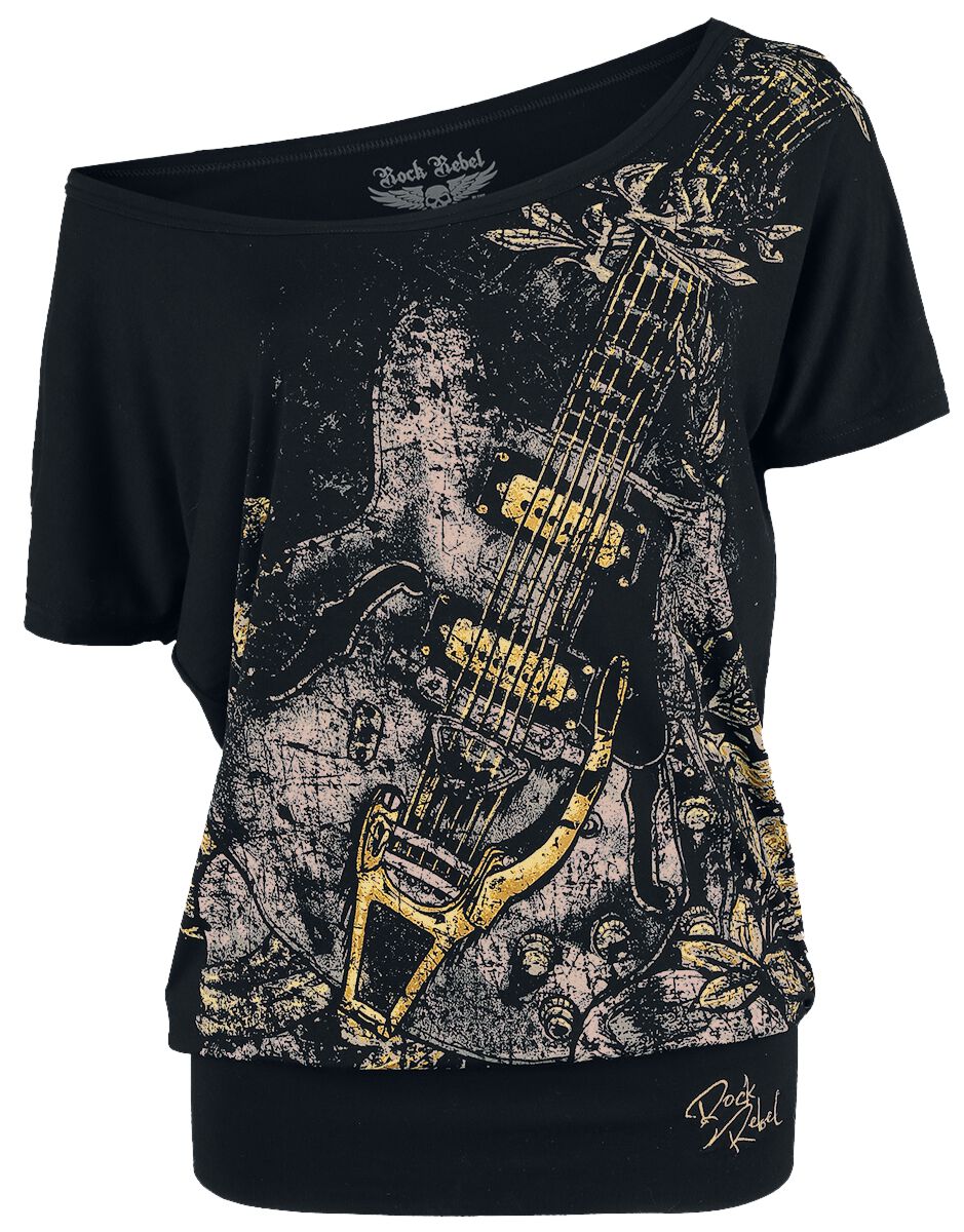 Rock Rebel by EMP - Rock T-Shirt - Can You Read My Mind - M bis 5XL - für Damen - Größe 5XL - schwarz