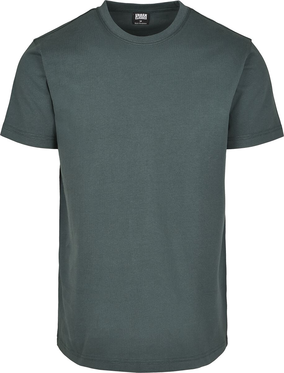 Image of T-Shirt di Urban Classics - Basic Tee - S a XXL - Uomo - verde bottiglia