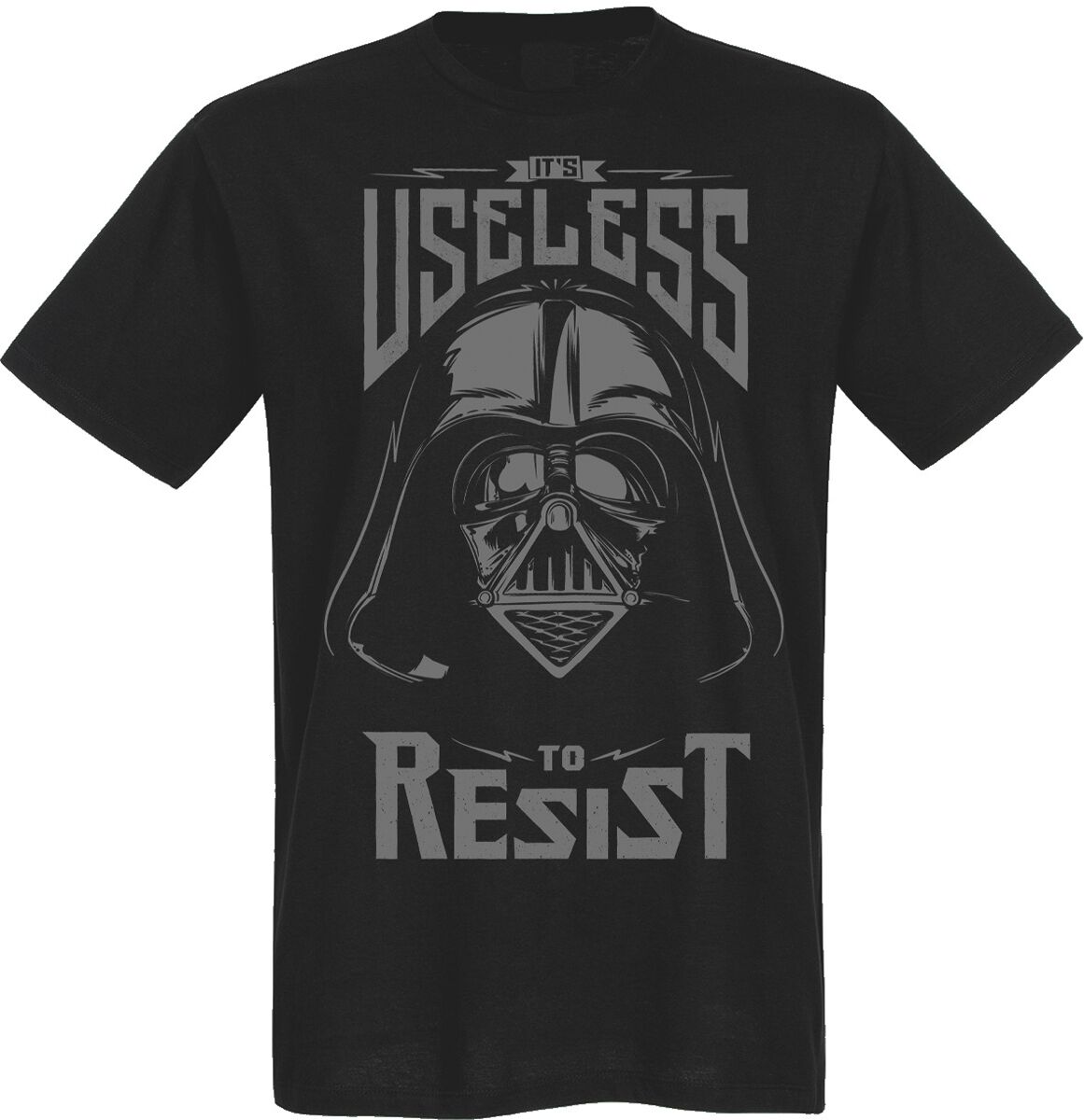 Star Wars Useless To Resist T-Shirt schwarz in XL