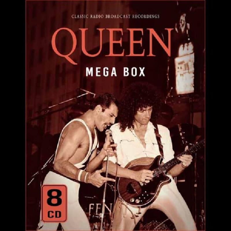 Mega Box / Radio Broadcast Recordings von Queen - 8-CD (Coloured, Limited Edition, Standard)