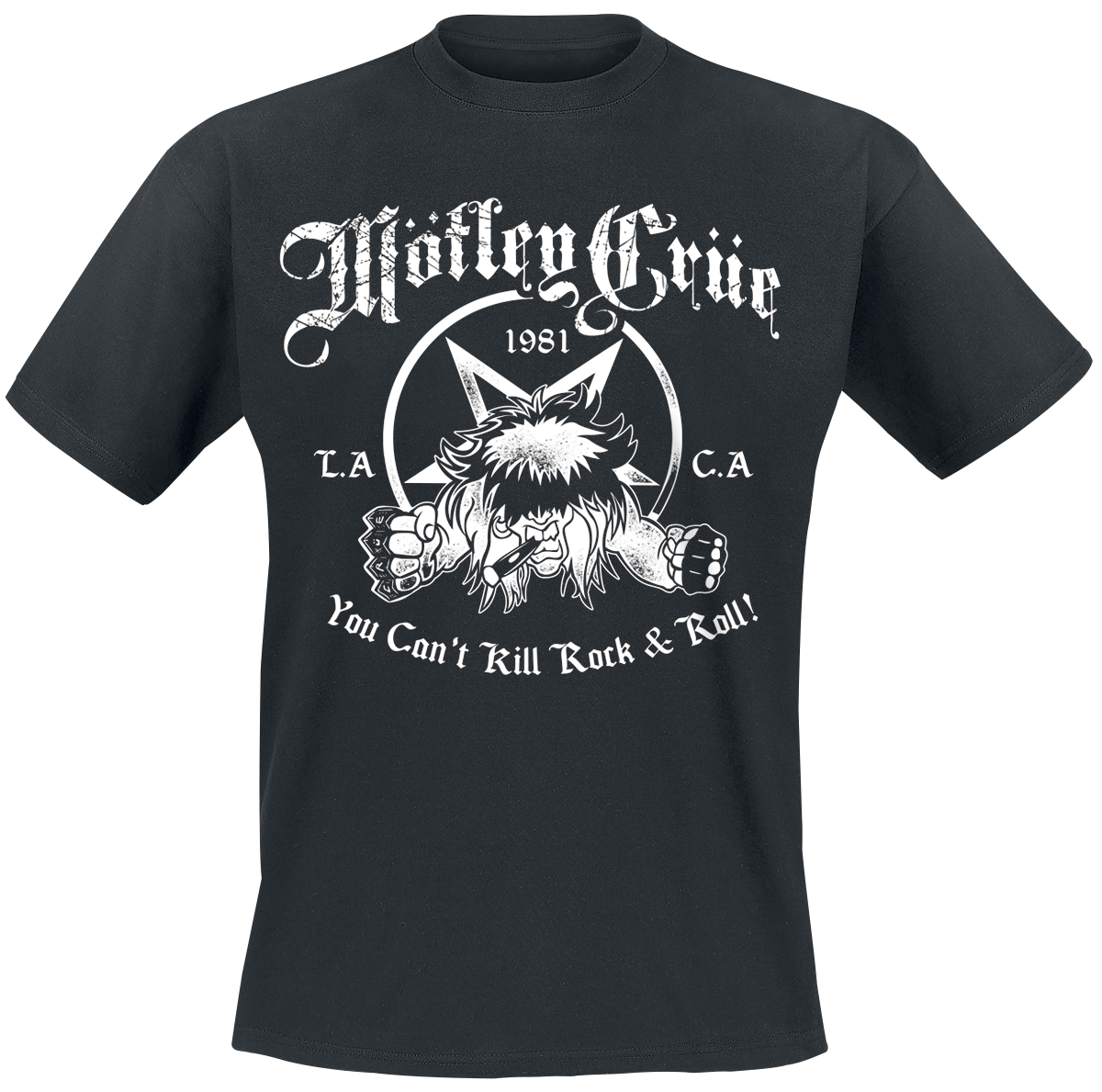 Mötley Crüe - You Can`t Kill Rock`n Roll - T-Shirt - schwarz