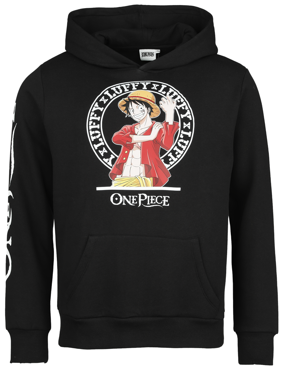 One Piece - One Piece - Luffy - Kapuzenpullover - schwarz - EMP Exklusiv!