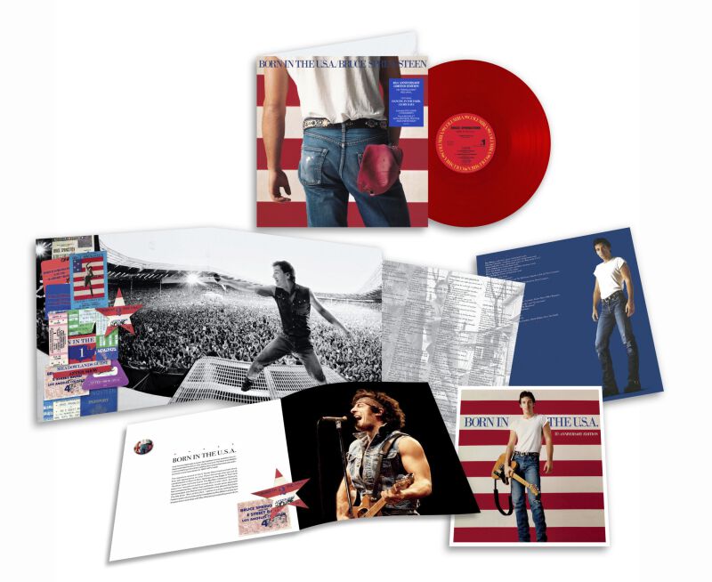 Born In The U.S.A. von Bruce Springsteen - LP (Coloured, Limited Edition, Re-Release, Standard)