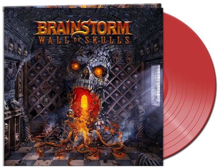 Brainstorm - Wall of skulls - LP - rot