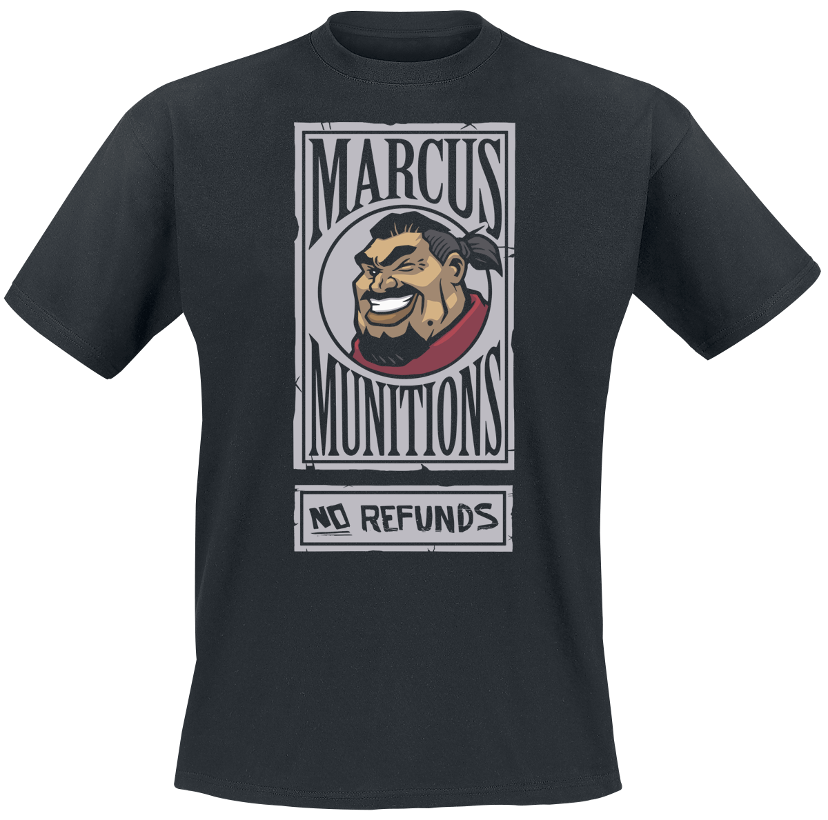 Borderlands - 3 - Marcus Munitions - T-Shirt - schwarz - EMP Exklusiv!
