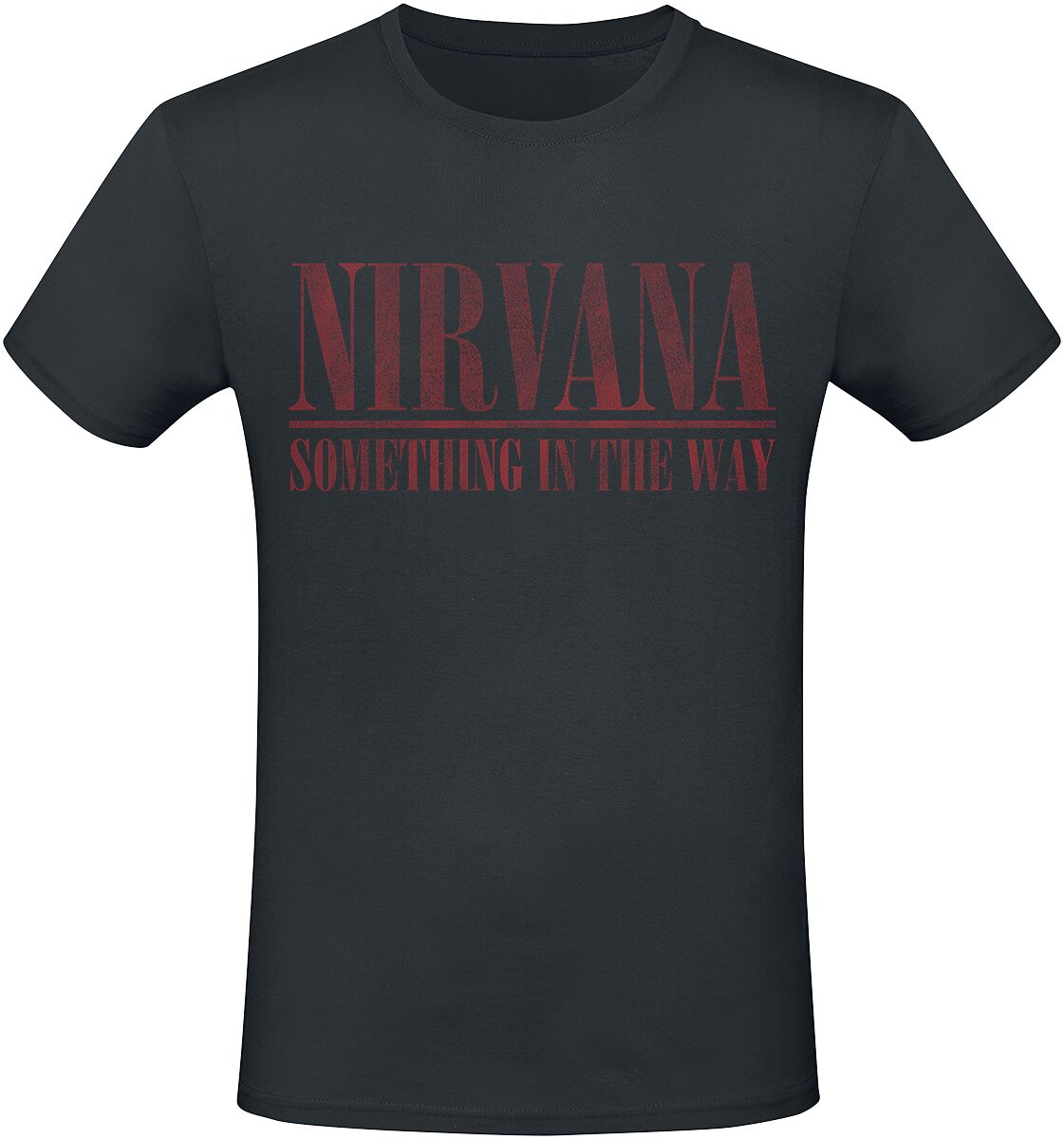 Nirvana Something In The Way T-Shirt schwarz in S
