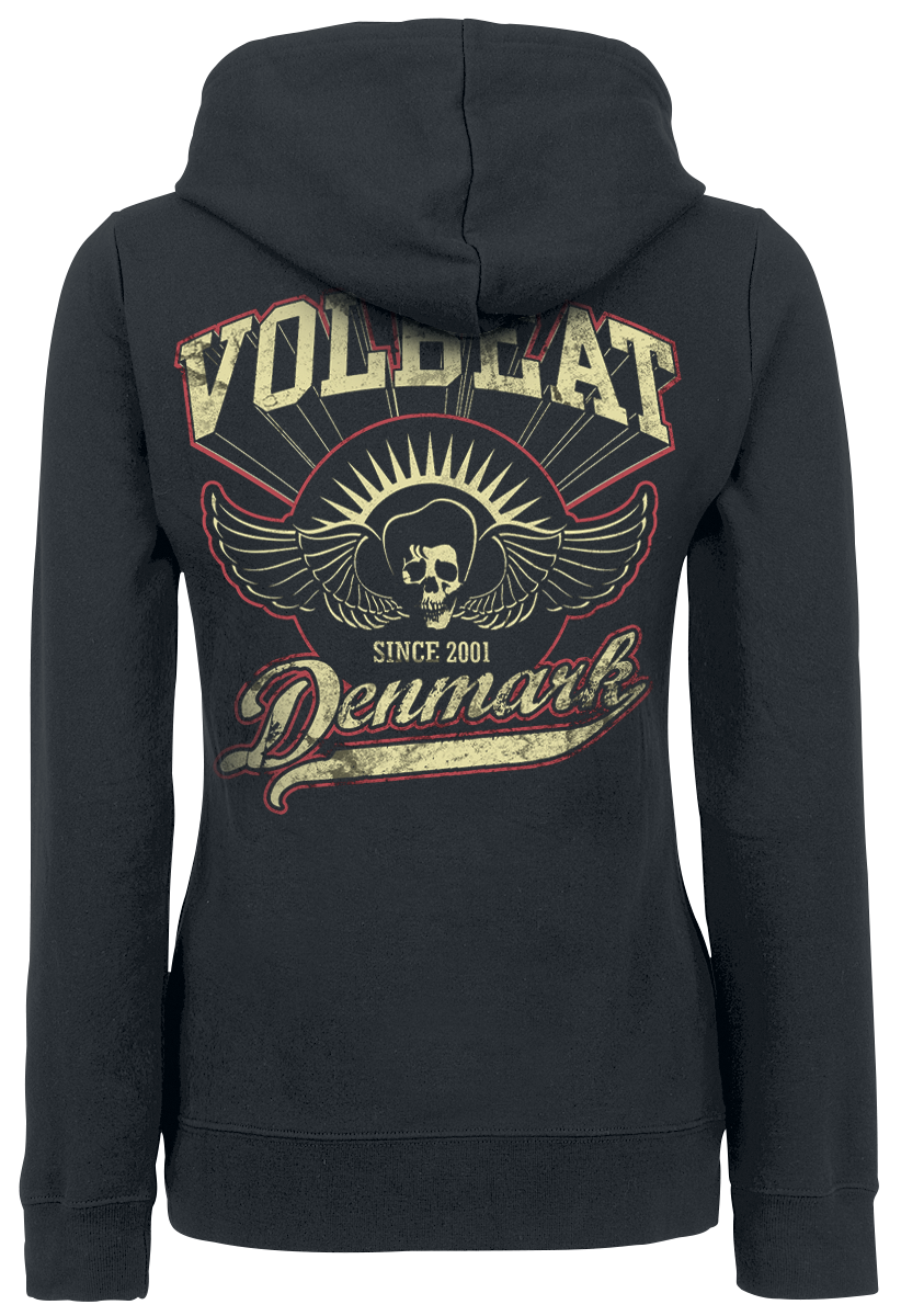 Volbeat Rise From Denmark Kapuzenjacke schwarz