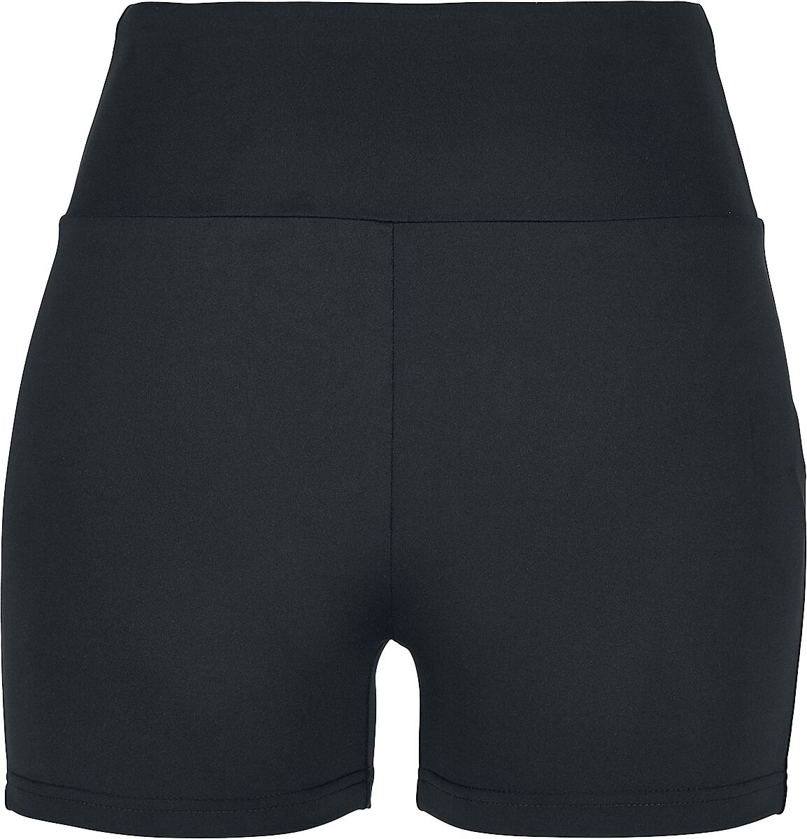Urban Classics - Ladies High Waist Short Cycle Hot Pants - Hotpant - schwarz