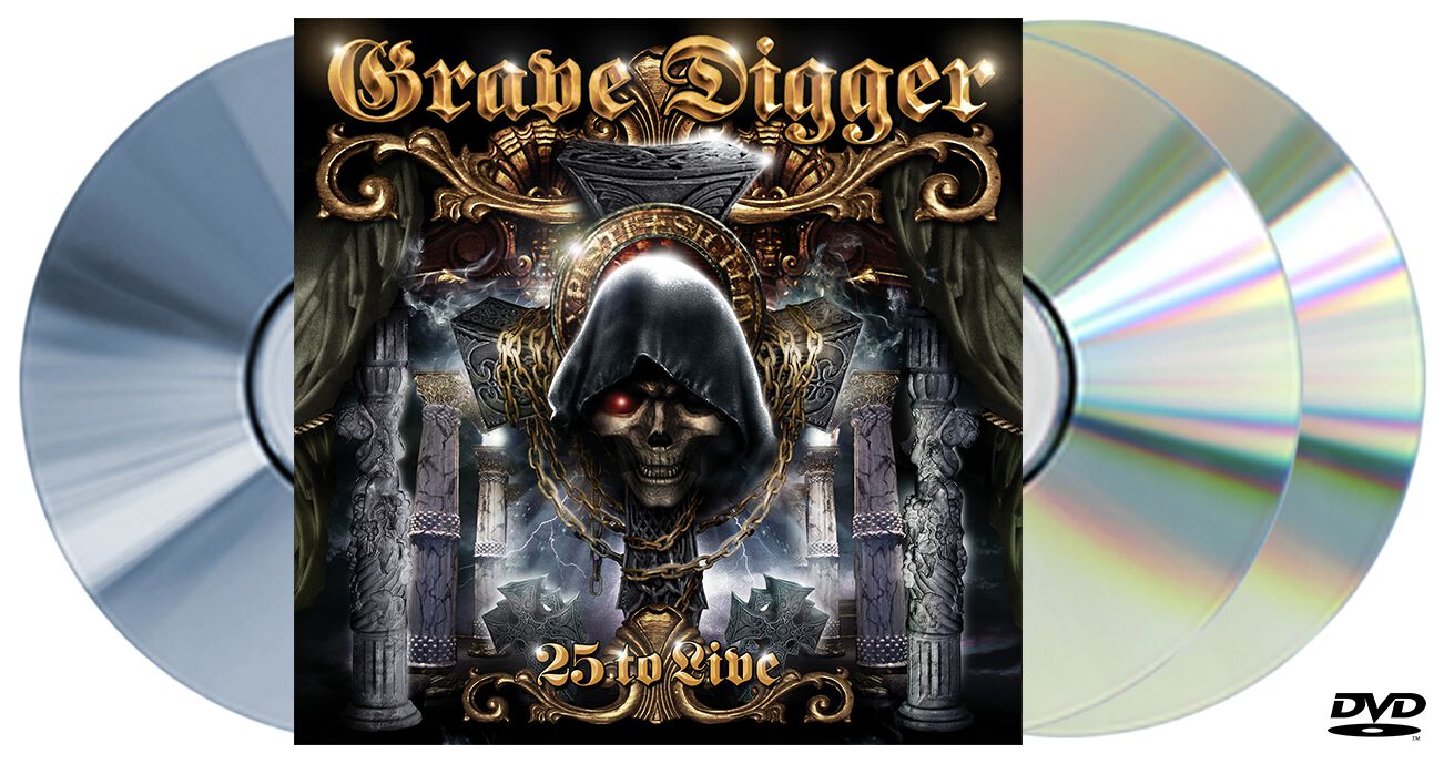 Image of Grave Digger 25 to live 2-CD & DVD Standard
