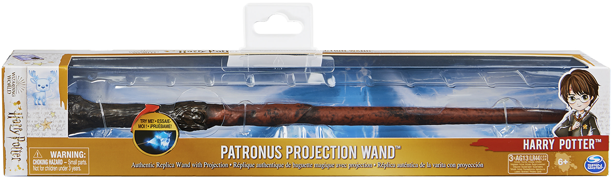 Harry Potter Wizarding World - Zauberstab von Harry Potter mit Patronus Zauberstab multicolor