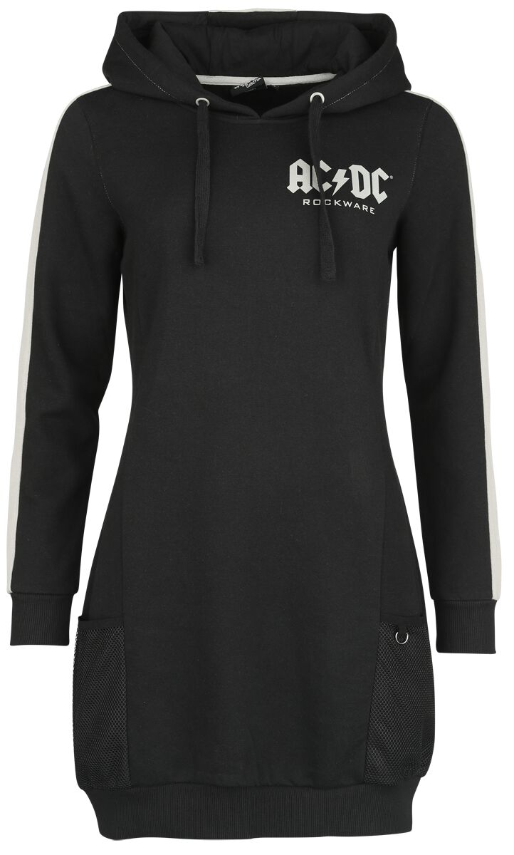 AC/DC EMP Signature Collection Kurzes Kleid schwarz grau in M