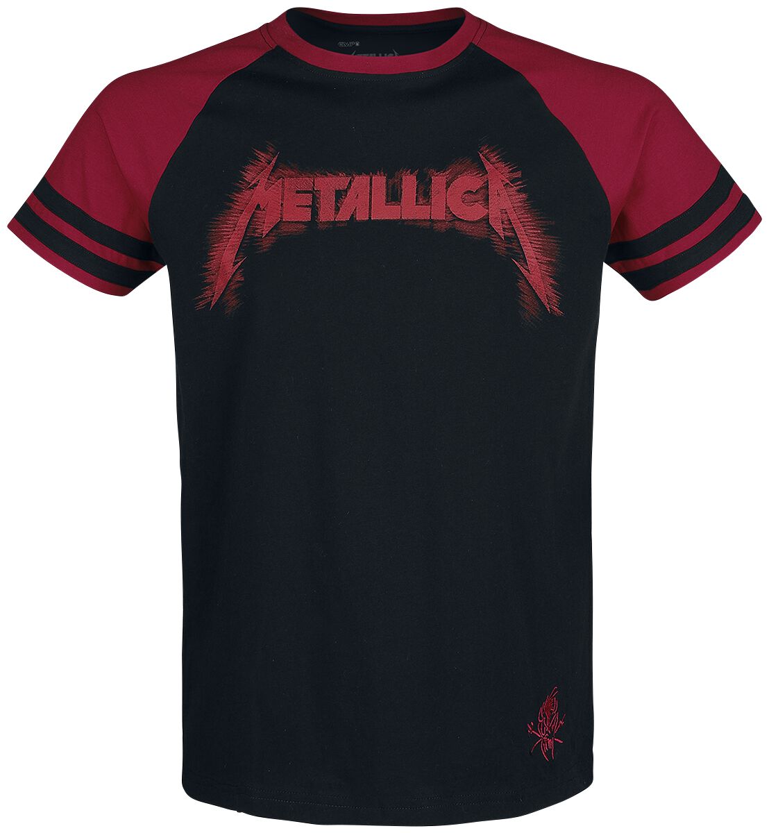 Metallica T-Shirt - EMP Signature Collection - M bis 3XL - für Männer - Größe M - schwarz/rot  - EMP exklusives Merchandise!