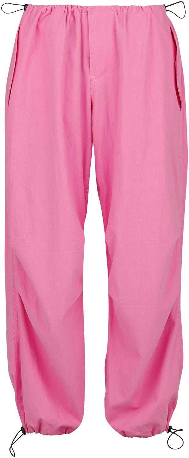 Banned Alternative Nyx Wide Leg Trousers Stoffhose pink in M