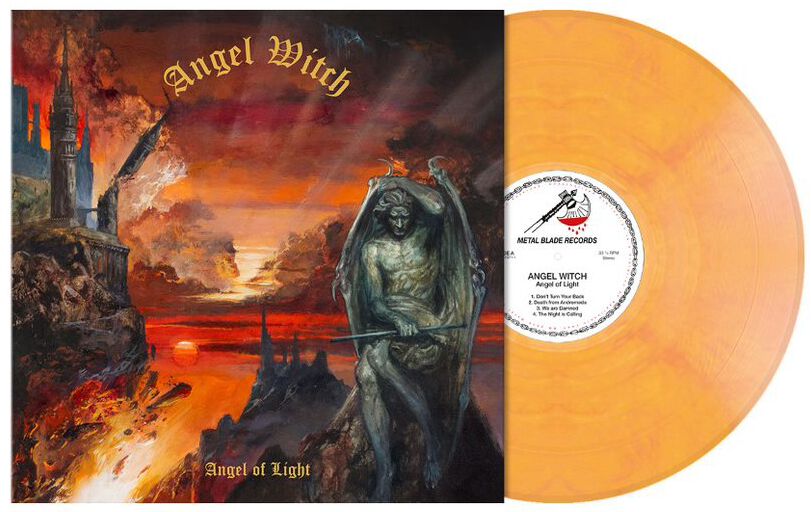 Angel of light von Angel Witch - LP (Coloured, Limited Edition, Re-Release, Standard)