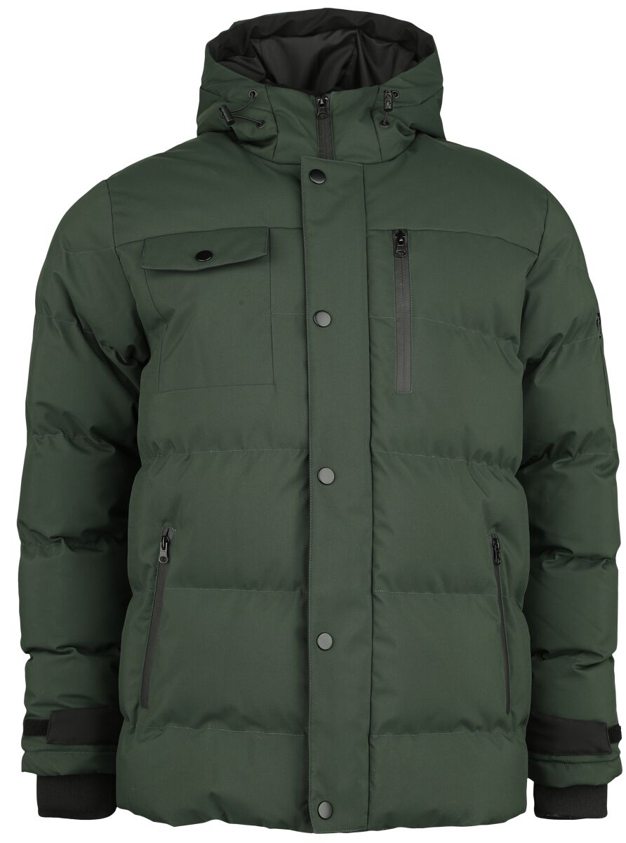 Black Premium by EMP Puffer Jacket Winterjacke oliv in XL