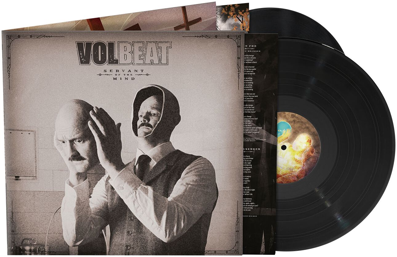 Image of Volbeat Servant of the mind 2-LP schwarz