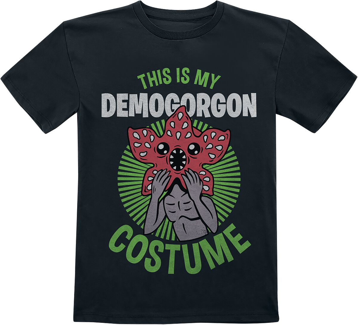 Stranger Things Kids – This is my Demogorgon Costume T-Shirt schwarz