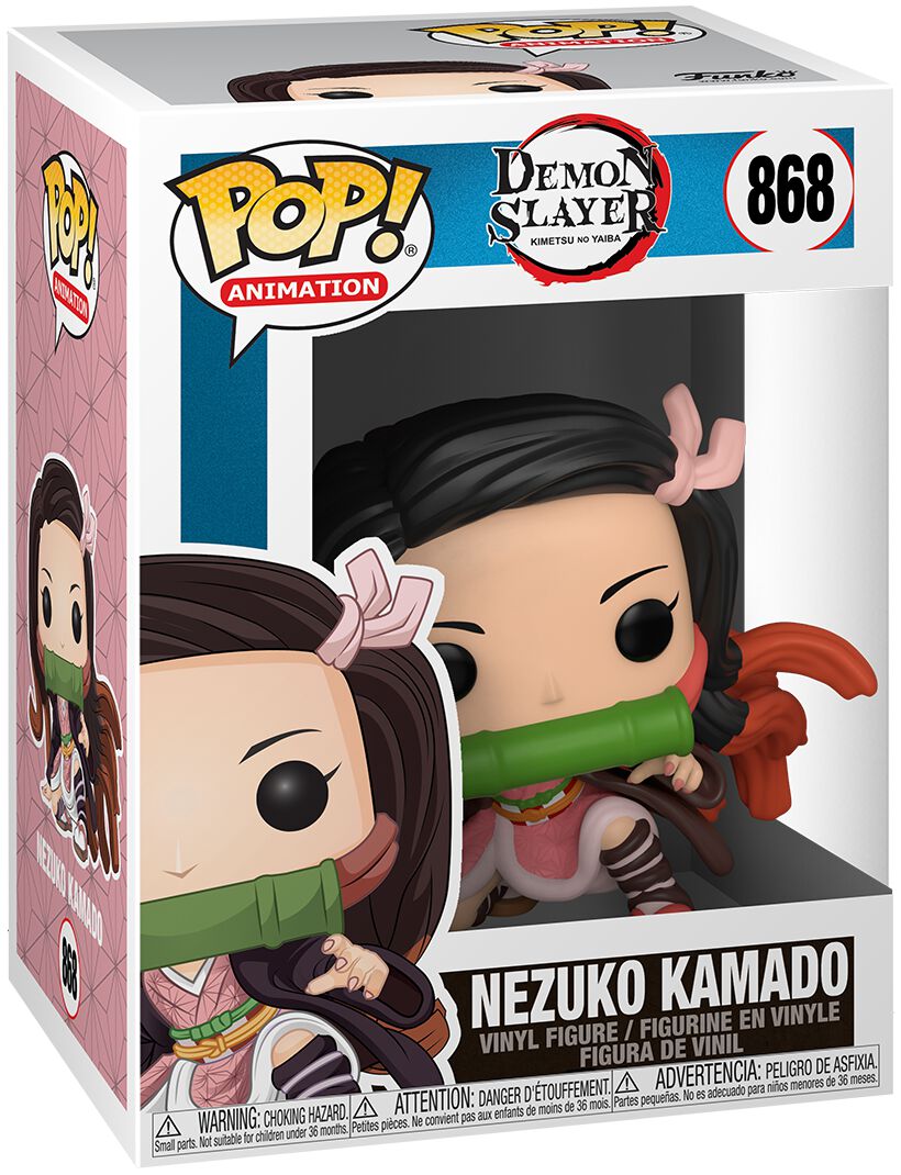 Demon Slayer Nezuko Kamado Vinyl Figur 868 Funko Pop! multicolor