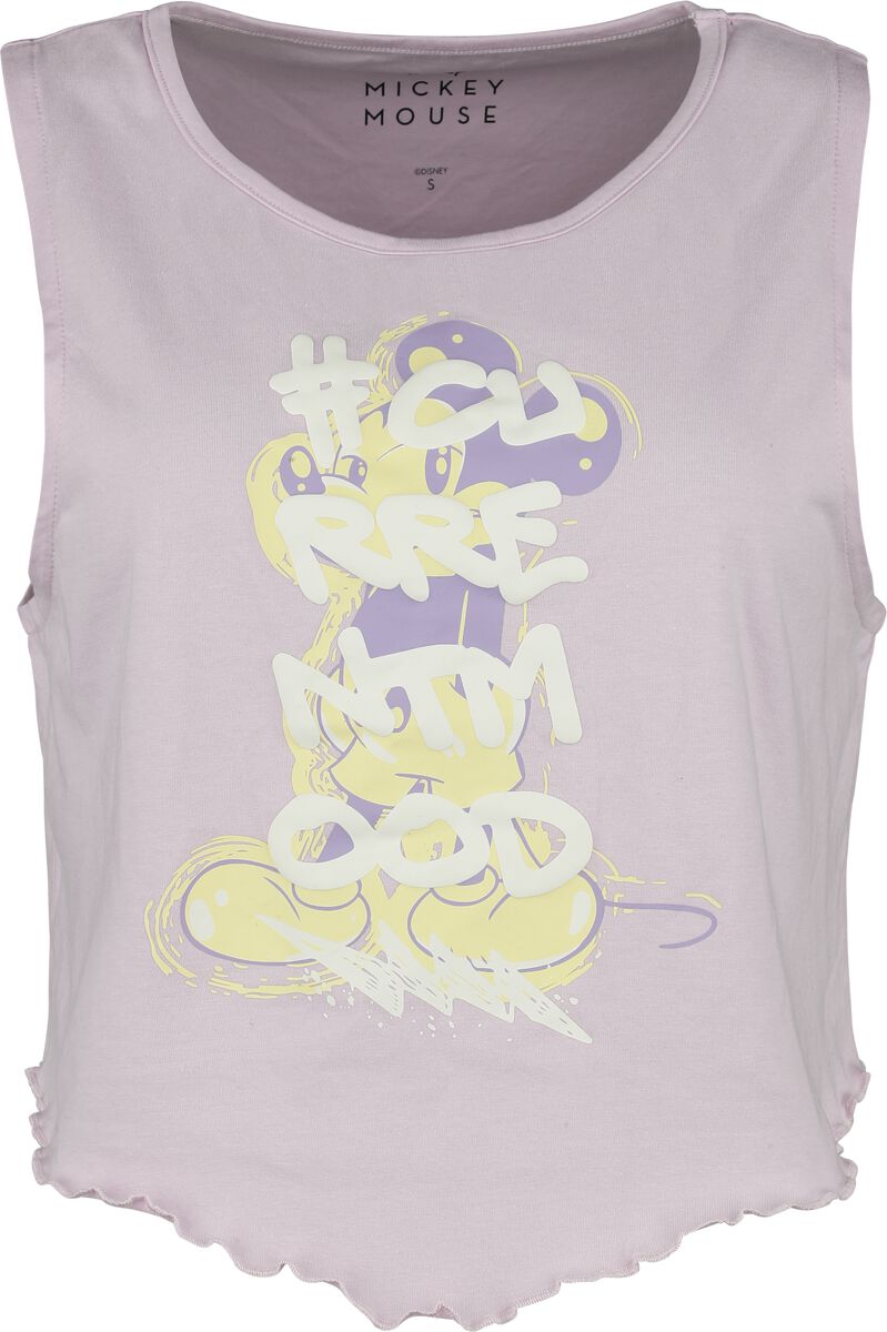 Micky Maus Current Mood Tank-Top rosa in XXL