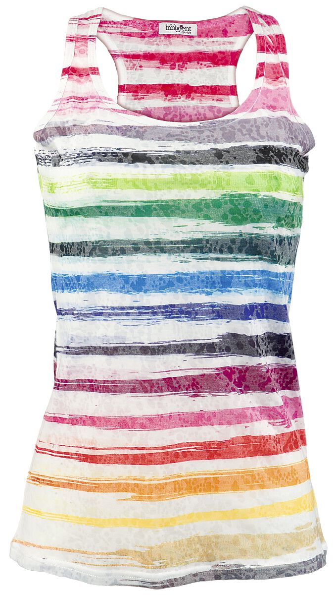Innocent Icicle Burnout Top multicolor in L