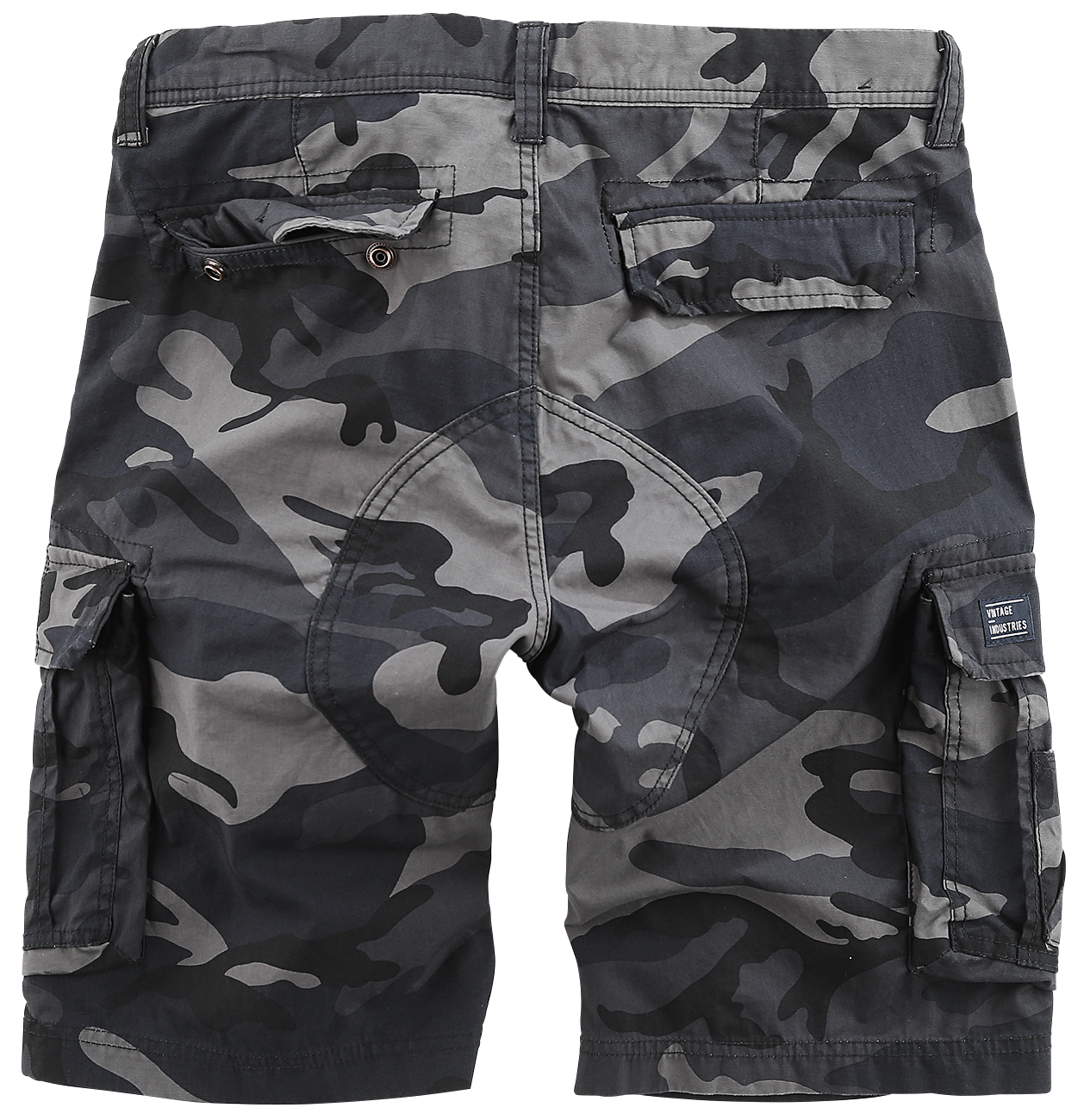 Vintage Industries Short - Rowing Short - XXL bis 3XL - für Männer - Größe 3XL - darkcamo