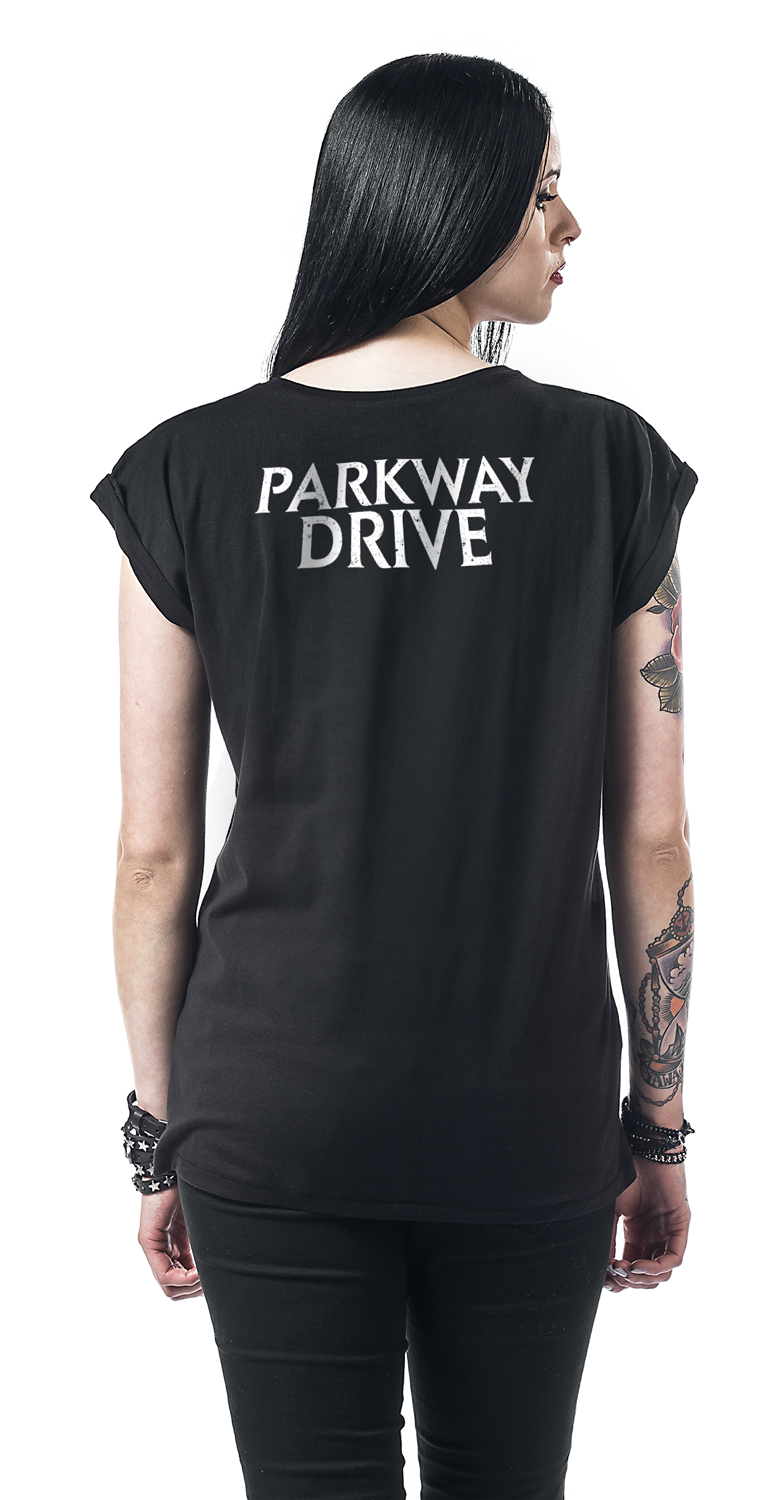 Parkway Drive Smoke Skull T-Shirt schwarz