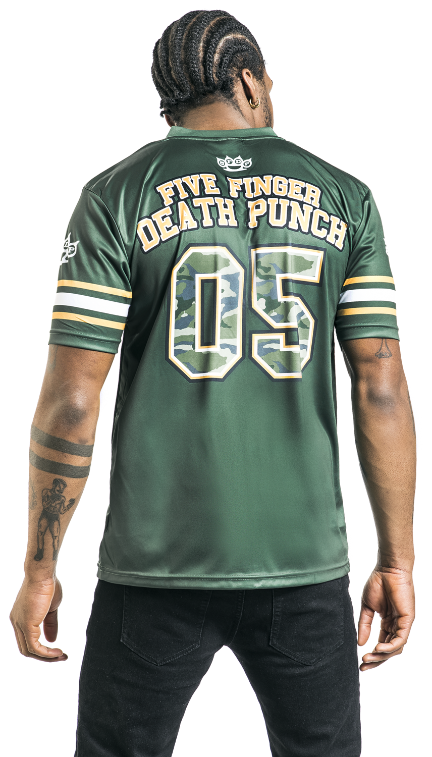 Five Finger Death Punch Amplified Collection - Since '05 Trikot dunkelgrün