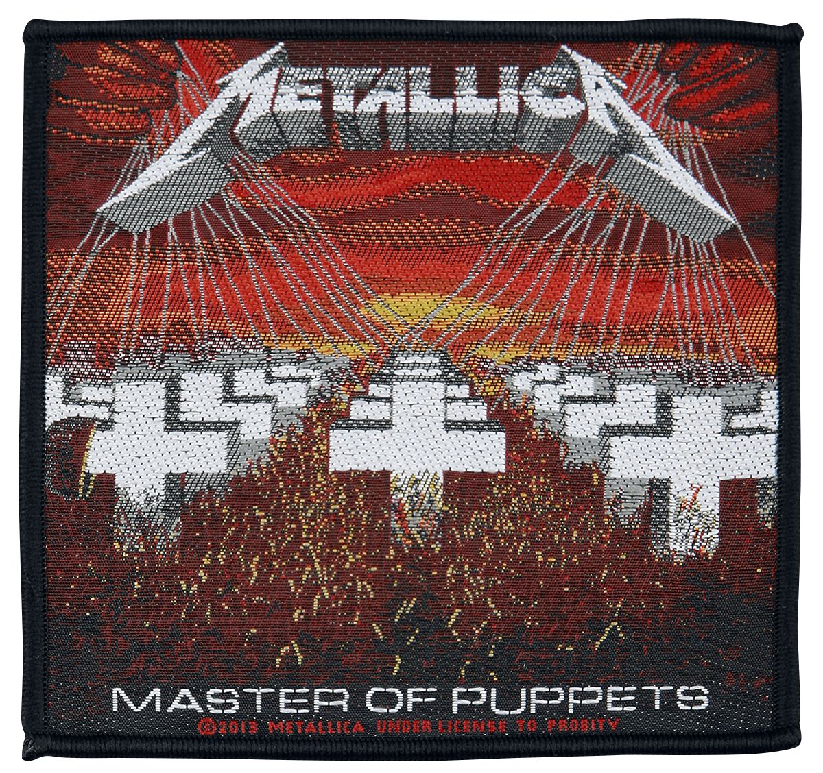 Metallica Patch - Master Of Puppets - multicolor  - Lizenziertes Merchandise!