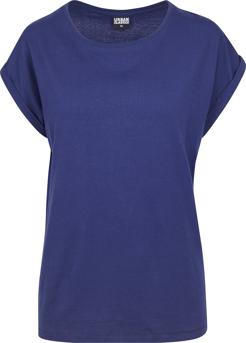 Urban Classics - Ladies Extended Shoulder Tee - T-Shirt - lila