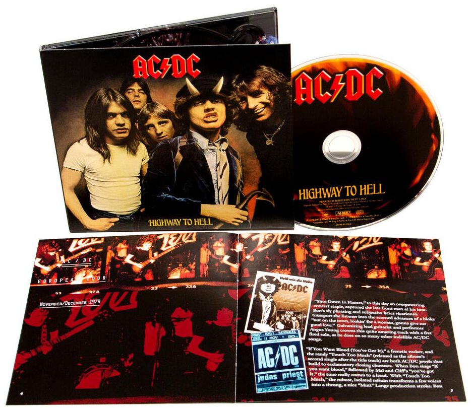Highway To Hell von AC/DC - CD (Digipak, Remastered, Re-Release)