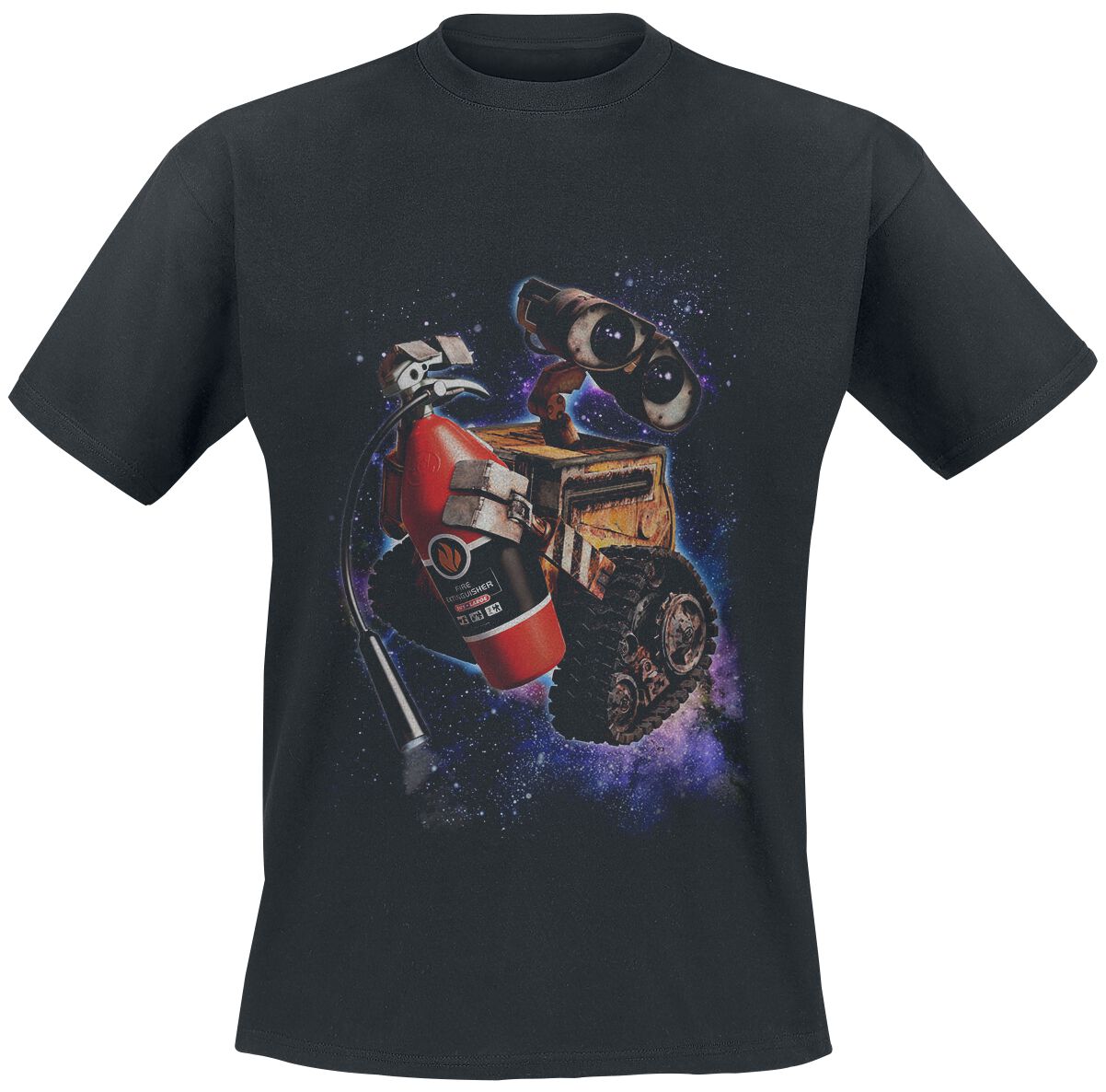 Wall-E Space Wall-E T-Shirt schwarz