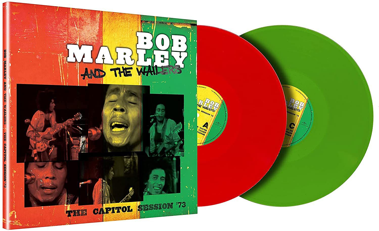 Bob Marley Bob Marley & The Wailers - The Capitol Session `73 LP rot grün
