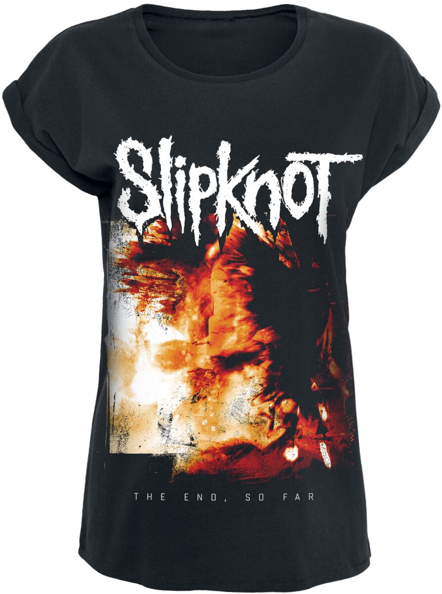 Slipknot The End, So Far Cover T-Shirt schwarz in XL